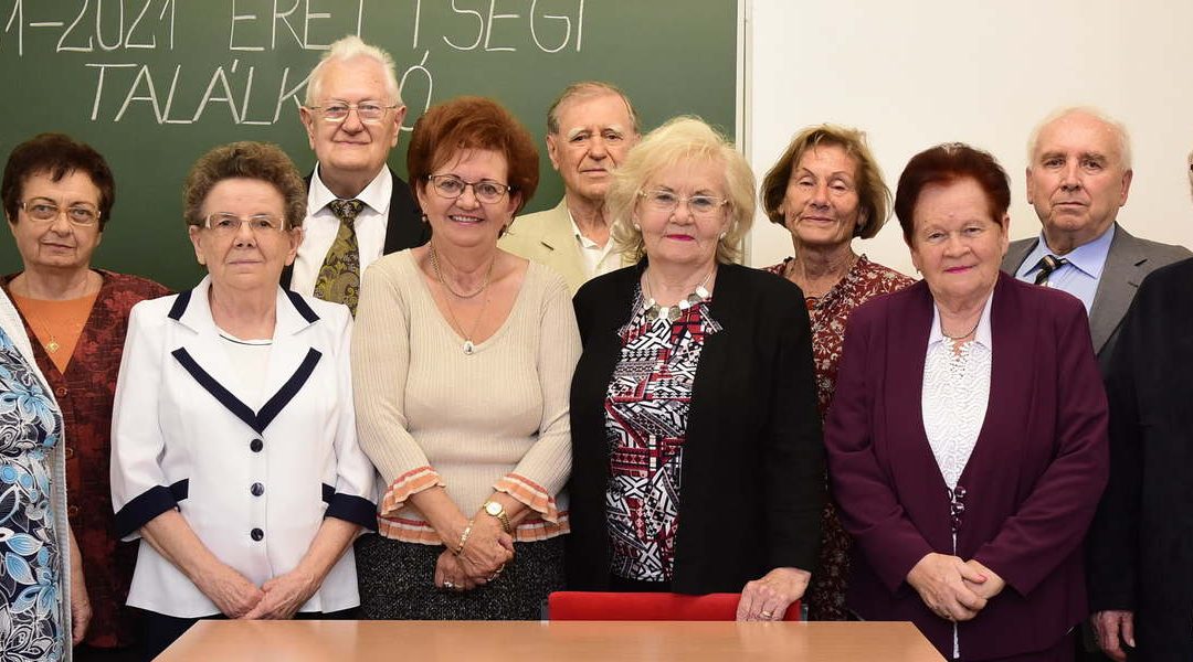 60 éves érettségi találkozó iskolánkban